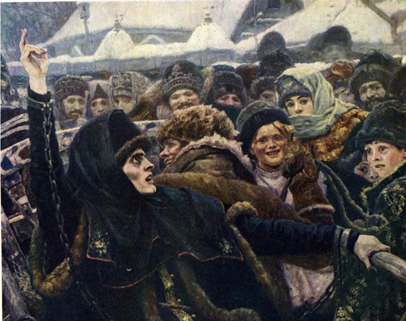 В. Суриков. Боярыня Морозова.