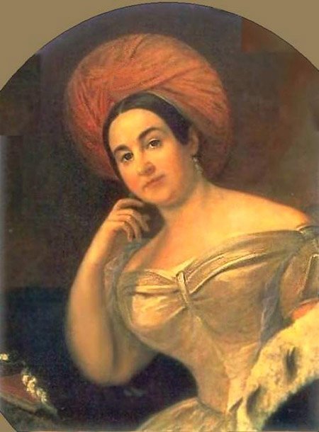 Портрет актрисы Е. С. Семёновой