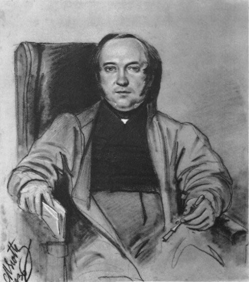 К. П. Брюллов, портрет А. Н. Мокрицкого