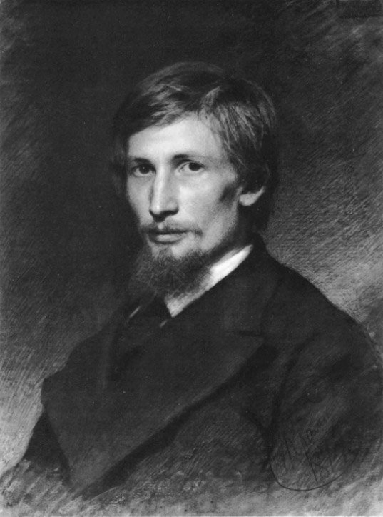 И. Н. Крамской, портрет В. М. Васнецова